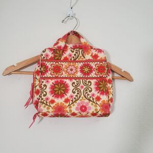 Vera Bradley Tech Travel Case Organizer Pink Floral Folkloric